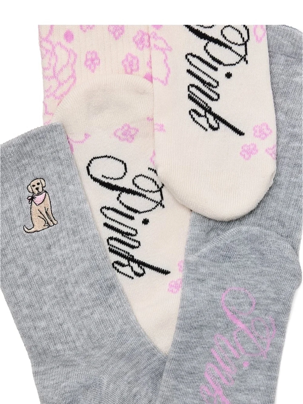 Victoria’s Secret PINK 2-Pack Crew Socks